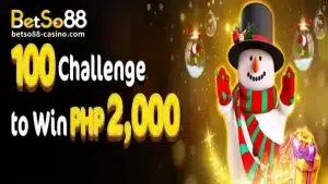 BetSo88 Weekend 100 Challenge manalo 2000!