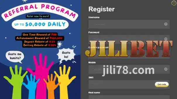 It only takes 3 minutes to become a member at JILIBET Com Sign up